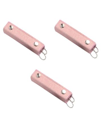 Healvian Professional Nail Clippers 15 Pcs Tool Ear Spoon Portable Travel Nail Tools 9.6*2.5 CMx3pcs Pinkx3pcs