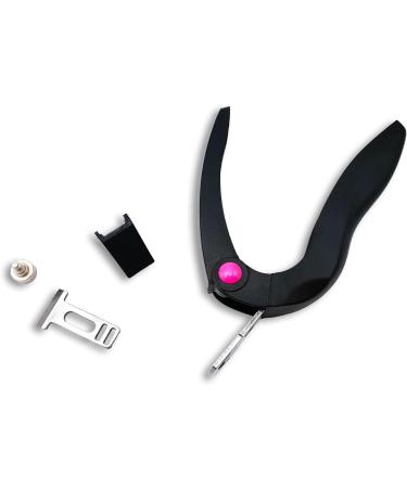 Leddy Living Professional Nail Clipper for False Nails UV Gel Nail Tips Acrylic Artificial Nails Manicure Pedicure Nail Care Salon Beauty Salon at Home - Buy Online on GoSupps.com