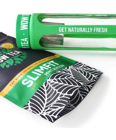  WOW TEA WOW TEA Berry SlimFit Tea: 21-day all-natural program for a healthier slimmer month (1 pack peppermint) - Buy Online on GoSupps.com