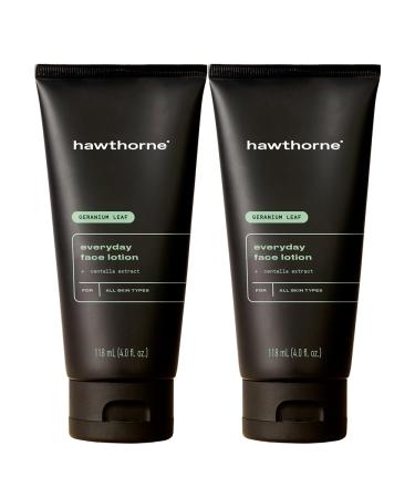 Hawthorne Men's Everyday Face Lotion With Aloe Vera and Healing Tiger Grass. For All Skin Types. Natural Ingredients Vegan Sulfate Free. 2-Pack 4 Fl. Oz. Each Everyday 4 Fl Oz (Pack of 2)
