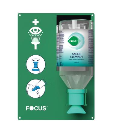 Focus Emergency Eyewash Station Including Bracket - Complete