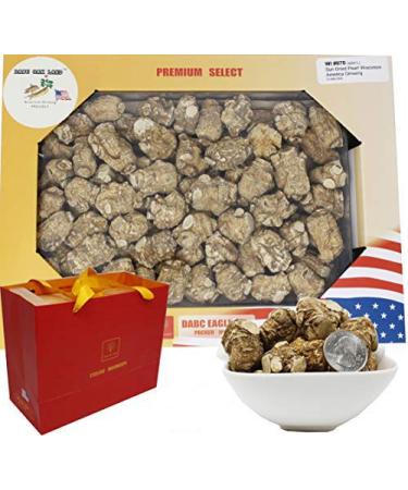 DABC OAK LAND DOL Hand-Selected A Grade Cultivated Wisconsin American Ginseng Roots Ginseng Pearl Large 16oz.(453g.)