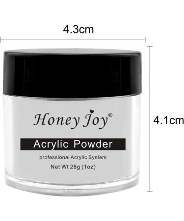 28g Acrylic Nail French Manicure Powder - Professional White HJ-NAP016 - Buy Online on GoSupps.com