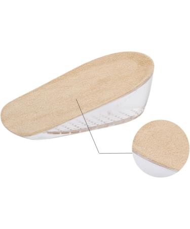 FOMIYES Forefoot Cushion Pad Insoles for Men & Women | Invisible Half Heel Lifts & Gel Inserts for High Heels | Comfortable Leather & Sponge Solutions - Buy Online on GoSupps.com