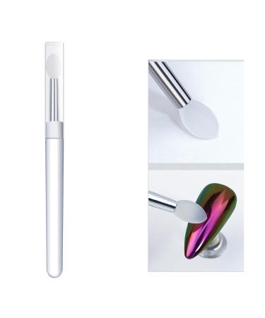 High-Quality Reusable Transparent Applier Pen for Nail Art | Versatile Silicone Brush & Universal SPIEGEL Powder Applicator - Shop Now! - Buy Online on GoSupps.com