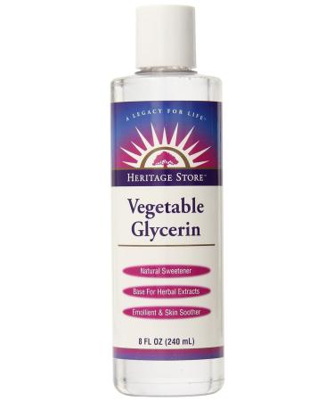 Heritage Store Vegetable Glycerin 8 Ounce