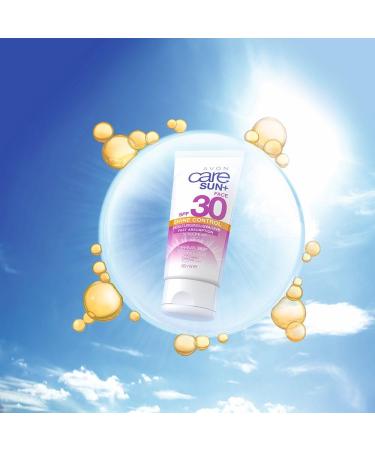 Avon Care Sun+ Shine Control Moisturizer - Very Water Resistant Sunscreen SPF30 for All Skin Types | International Shipping Available - Buy Online on GoSupps.com