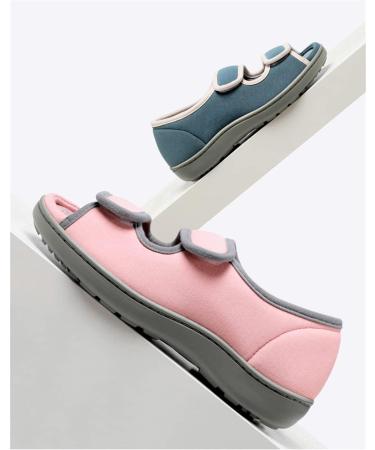 Womens Diabetic Shoes - Adjustable Extra Wide Sandals for Arthritis Edema Swollen Feet - Dark Gray XXL - Buy Online on GoSupps.com