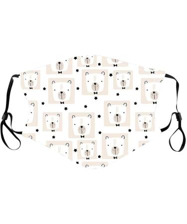 5PC Kids Face_Mask Washable Colorful Printed Cotton Cloth_Masks for Kids Boys Girls Reuseable Childrens_Masks Face Protection - Buy Online on GoSupps.com