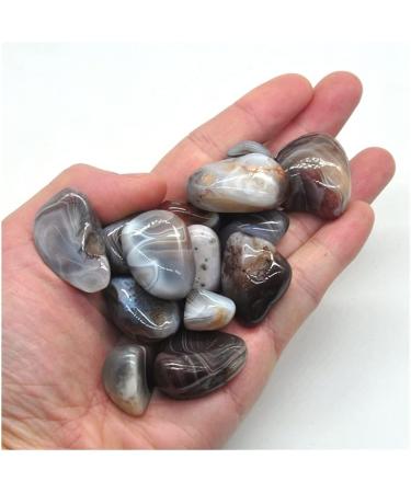 for 100g Natural Botswana Agate Tumbled Stones Bulk Crystals Reiki Polished Gemstones Gem Raw Aquarium Decoration Minerals Raw Stones and Minerals dingchi Stone Mineral Specimen - Buy Online on GoSupps.com