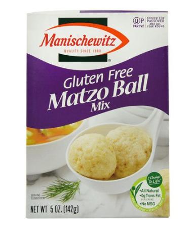 Manischewitz Matzo Ball Mix 5-ounce box Kosher for Passover and all year round (Matzah Ball Mix GF 12)