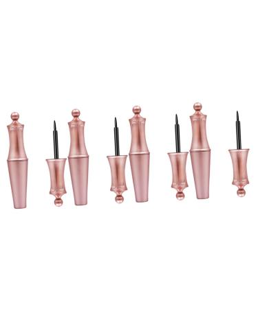 FOYTOKI 8 Pcs Liquid Eyeliner Glow Mascara Accessories Sticky Refillable Makeup Eyelashes Coloring Pigment