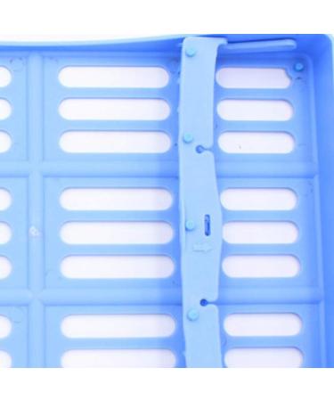 HEALLILY Plastic Dental Cassettes - 1pc Blue Dental Instrument Tray for International Shipping - Buy Online on GoSupps.com