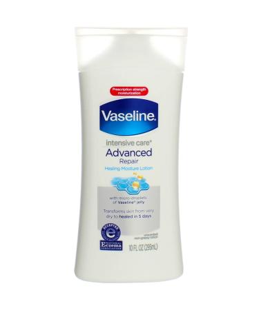 Buy Vaseline Intensive Care Lotion Advanced Repair 10 Oz - Fragrance-Free (2 Pack) | Best Moisturizer for Dry Skin | International Shipping Available - Buy Online on GoSupps.com