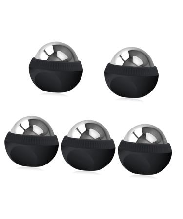Ultechnovo 5st massage ball made of stainless steel massage ball Massage ball made of stainless steel massage device for muscle reduction foot massage device body massage device Cold massage roller handbow scroll wheel