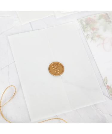 Whaline 150 Pack Pre-Folded Vellum Jackets Transparent Invitations Jacket Clear Vellum Sleeve Suit Vellum Invitations Wraps for Wedding Baby Shower Birthday Party Invitations Supplies - Buy Online on GoSupps.com