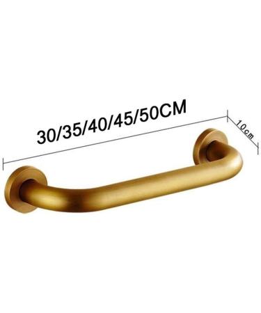 Grab Rail Bathroom Safety Handicap Grab Bar Solid Brass Bathroom Grab Bar Bathtub Support Rails Shower Golden Non-Slip Hand Rail erly Ha - Buy Online on GoSupps.com