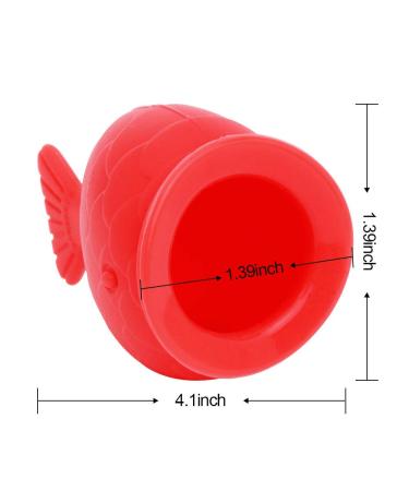Fish Shape Silicone Lips Enhancer Plumper Tool for Natural Pout & Sexy Lip Beauty Pump - Buy Online on GoSupps.com