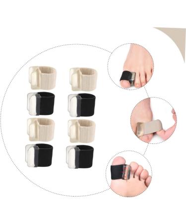NOLITOY 8 Pairs Reusable Bunion Separators - Breathable Orthotics for Women | Comfortable Relief for Overlapping Toes - Buy Online on GoSupps.com