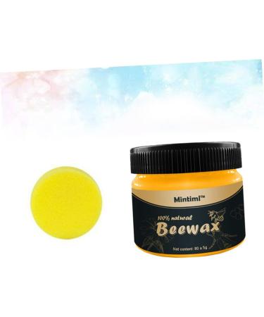 Zerodeko Natural Polishing Beeswax - 3 Pcs Wood Seasoning Wax for Care & Shine | 0.04 Oz Each | Ideal for Floors & Furniture - Buy Online on GoSupps.com
