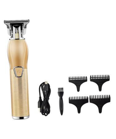 minkissy 1 Set Electric Hair Clipper manscape Trimmer for Men Rechargeable Hair Clippers for Men Hair Trimmer Beard Trimmer Aluminum Alloy Salon Hair Clipper Suite Barber Supplies