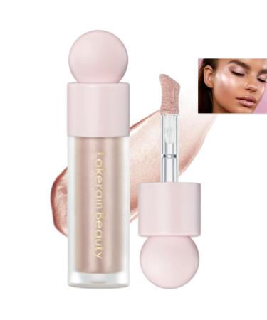 Surligneur liquide cr me scintillante hydratante et claircissante pour visage et corps (#03 ou rose) #03 ROSE GOLD 1 ml (Lot de 1)