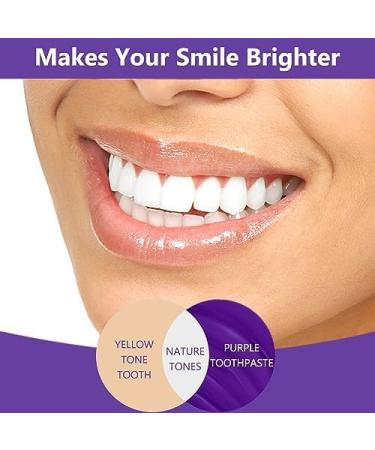Purple Toothpaste for Teeth Whitening | V34 Colour Corrector | Boost Your Smile & Remove Stains - Buy Online on GoSupps.com