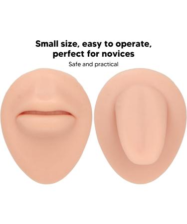 Simulated Mouth Tongue Model Simple Operation Soft And Convenient Mouth Tongue Stud Display Model Flexible Reusable Silicone For Jewelry Store (Light Skin Color) - Buy Online on GoSupps.com