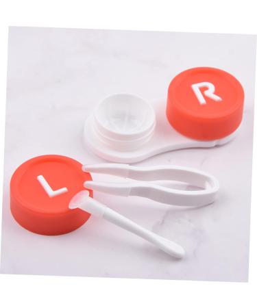 Lurrose 8-Part Tweezer Set - Piston Remover Tool Holder Case & Transparent Travel Box for Eye Lens Care & Removal - Buy Online on GoSupps.com