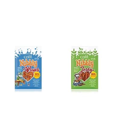 Catit Nibbly Wraps Chicken and Fish Recipe + Catit Nibbly Jerky Chicken and Fish Recipe