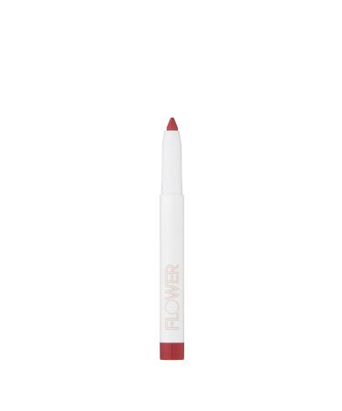 FLOWER BEAUTY By Drew Barrymore Scribble Stick Lip Liner + Eyeliner - Smooth Application + Blendable - 2-in-1 Lip + Eye Liner (Sherbert)