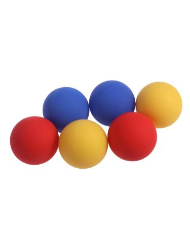 Ultechnovo massage balls silicone-lacrosse balls Professional lacrosse balls Sport-lacrosse balls Lacrosse balls massage yoga ball festival massage ball 6.2cm As shown