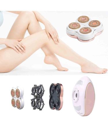 Tuokiy Legs Hair Remover Replacement Head for Finishing Touch Flawless Shaver, 2 Pack - Rose Gold - Buy Online on GoSupps.com