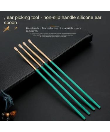 Portable Ear Cleaner Stainless Steel Ear Spoon Set Stainless Steel Ear Wax Remover Reusable Stainless Steel Ear Wax Remover Set Ear Wax Easily Removed Ideal for Personal and Home Use 4pcs - Buy Online on GoSupps.com