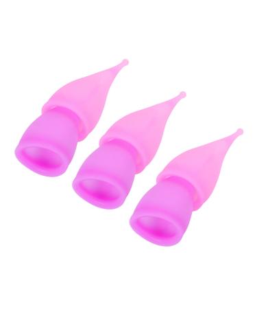 Healeeved 6th female period cup hygiene period cup of period mug made of silicone silicone cup comfortable violet pebble gel Medical Miss Tampon purple 1 piece (1 Pack)