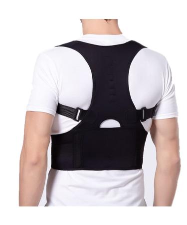 DFHBFG Posture Corrector Adjustable Shoulder Back Support Belt Neoprene Corset Brace Lumbar Strap for Men Women(M Code) M code D