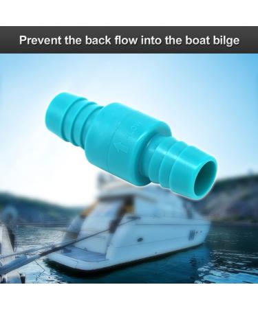 3/4 Inch Boat Bilge Pump Check Valve - Non-Return In-Line 1-Way Valve - Buy Online on GoSupps.com