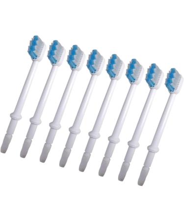 Beaupretty 8-Pack Replacement Brush Heads for Water Flosser - Professional Oral Hygiene Toothpick Nozzle - Buy Online on GoSupps.com