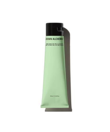 Grown Alchemist Meltaway Gel-Milk Cleanser Natural Face Wash & Hydrating Makeup Remover with Blueberry Sesame & Grapeseed Oils 3.3 Ounce (100ml)
