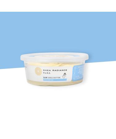 Buy Shea Radiance P.U.R.E Raw Shea Butter | 100% Natural Unrefined Body Butter for Sensitive Skin | Soothes & Moisturizes | 7.5 oz - Buy Online on GoSupps.com