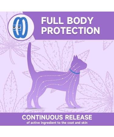 Cat Repellent Treatment Adjustable Cat Repellent Collars Natural Protection Repellent Collar for Cats Water Resistant Repellent Collar for Cats Small-Medium-Large Light Blue 2pack - Buy Online on GoSupps.com