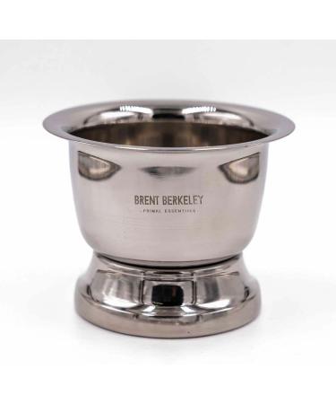 Brent Berkeley Men Shaving Brush & Pegleg Razor Starter Set - Vegan Silver Tip Hair - Quick Drying Shaving Foam & Gel - Buy Online on GoSupps.com