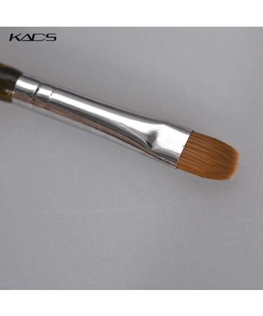 KADS 2pcs Kolinsky Sable Brush Set for French Manicure & Nail Art - Professional Acrylic Clean-up & Dotting Pen - Buy Online on GoSupps.com