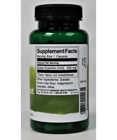 B. Superba Root 400 mg per capsule 60 capsules - Buy Online on GoSupps.com
