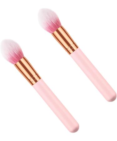 BELLIFFY 2pcs Powder Brush Makeup Brushed Cosmetic Brush Makeup Brushs Makeup Brush for Woman Wooden - Buy Online on GoSupps.com