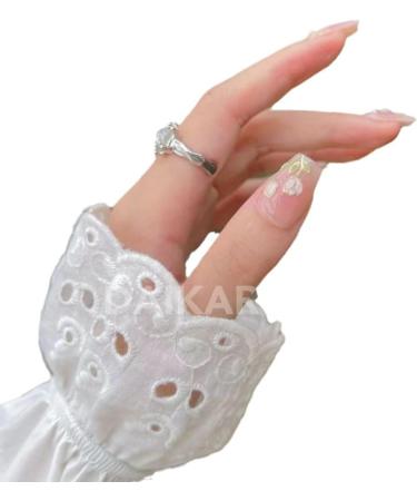 Three Dimensional Tulip Powder Blusher Halo Dye Nail Patch Nail Enhancement Finished Product Self-Adhesive Nail Stick Wear Nail (Size : M Color : A) - Buy Online on GoSupps.com
