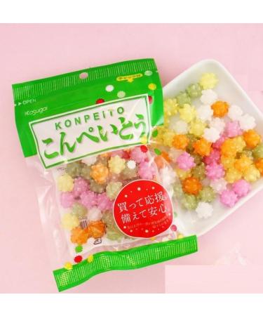JAPAN Colorful Konpeito Sugar Candy KASUGAI