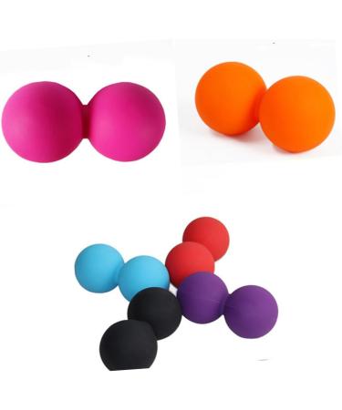 Gatuida 2-in-1 Fitness Yoga Pilates Equipment | Full Body Roll for Sore Muscles | Massage Ball & Peanut Ball | International Shipping Available - Buy Online on GoSupps.com