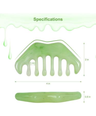 2pcs Massage Comb Set - Handheld Head Massager Tool for Scalp Care, Relaxation, and Acupoint Therapy - Buy Online on GoSupps.com