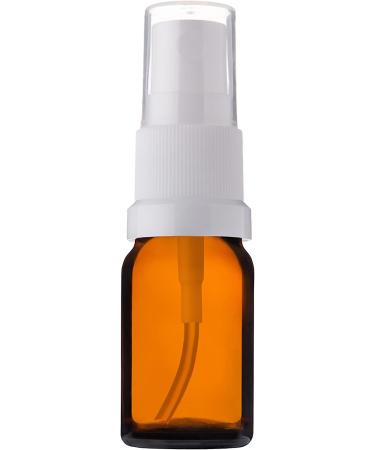 Handsunity 5ML Amber Glass Spray Bottle Set - 12pcs with White Atomizer & 29 Accessories - Ideal for Pharmacy Use | International Shipping Available - Buy Online on GoSupps.com